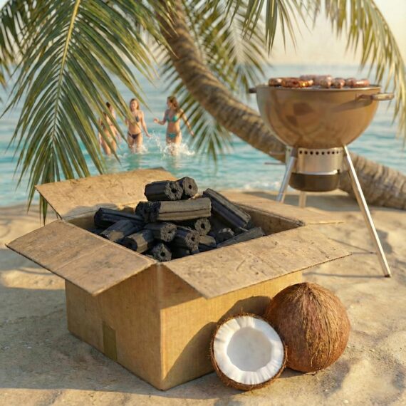 Brichete Hexagonale din Nucă de Cocos (10kg)