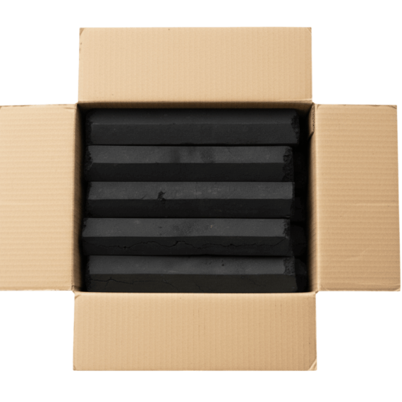 Brichete de Cărbune din Lemn Tare (15kg)